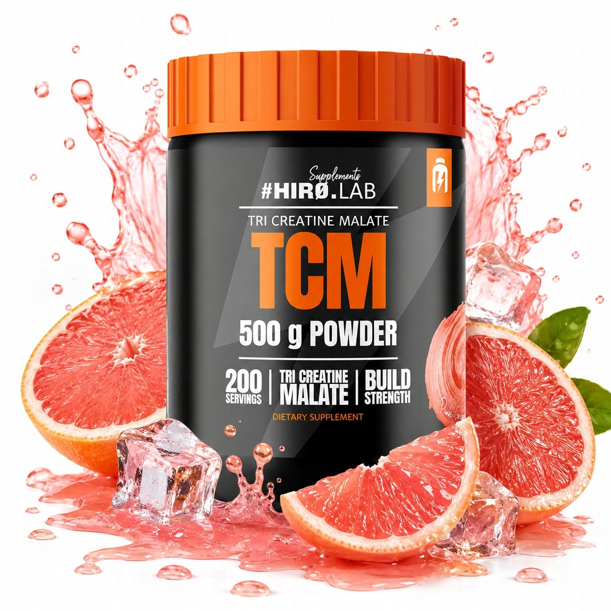 HIRO.LAB TCM 500g grapefruit creatine malate Tri Creatine malate