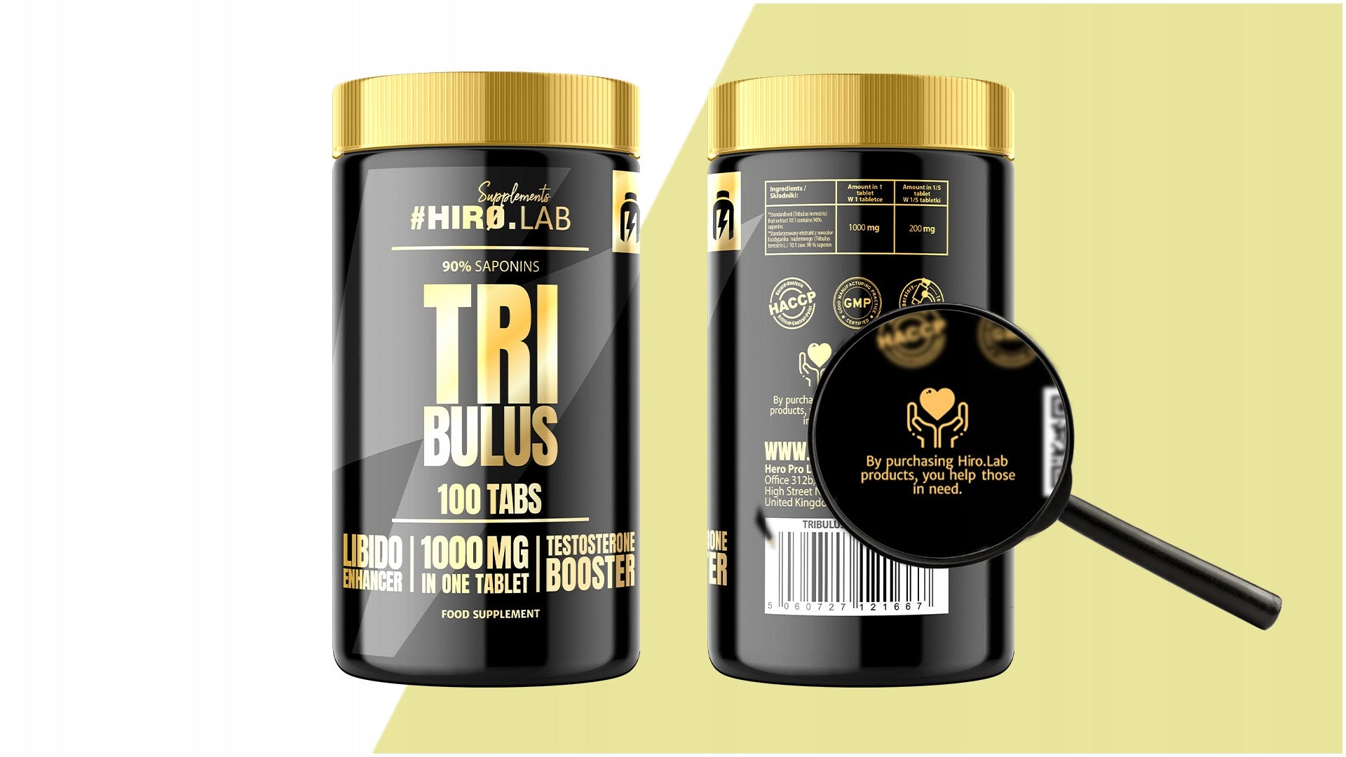HIRO LAB TRIBULUS 100TAB Manufacturer code 1000039168