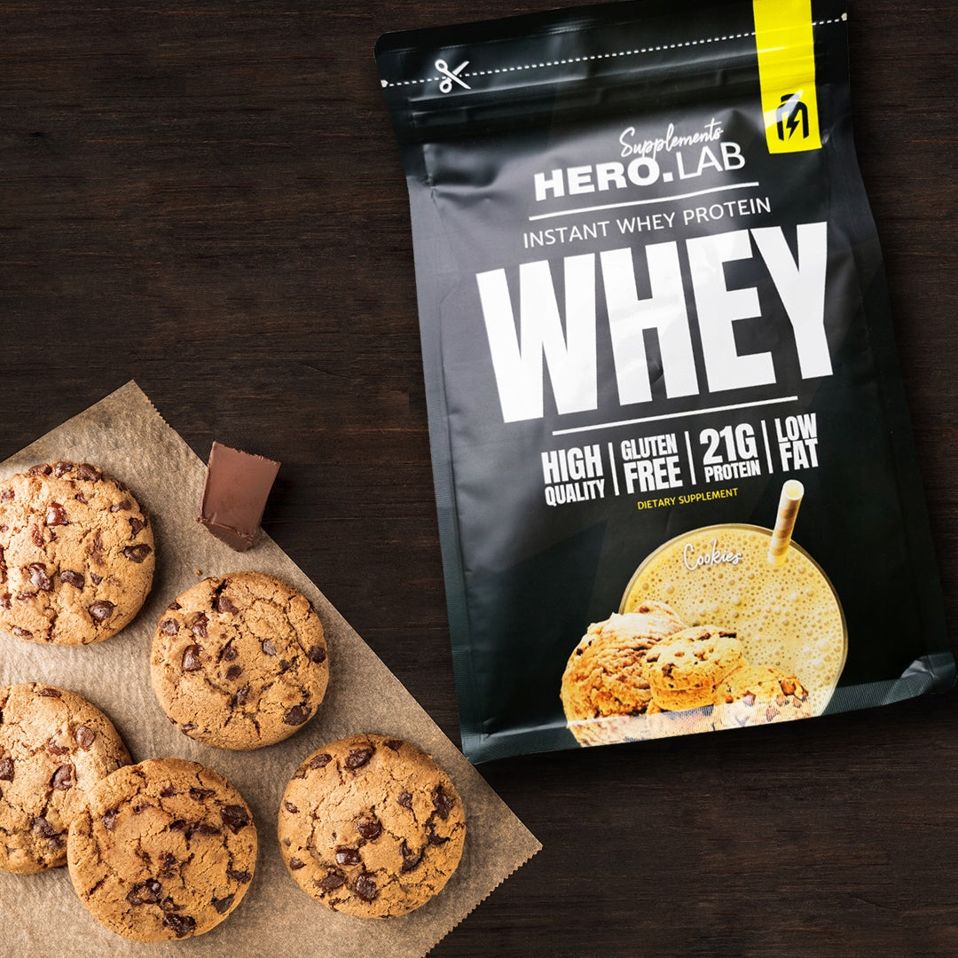 HIRO.LAB Whey Protein Conditioner WPC Concentrate 750 g Cookie Flavour Expiration date at least 1 year from the date of purchase