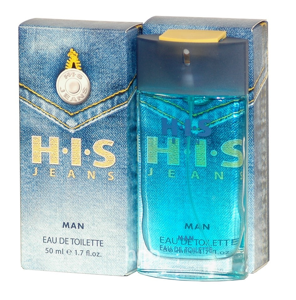 HIS JEANS MEN EDT 50ml from GERMANY
