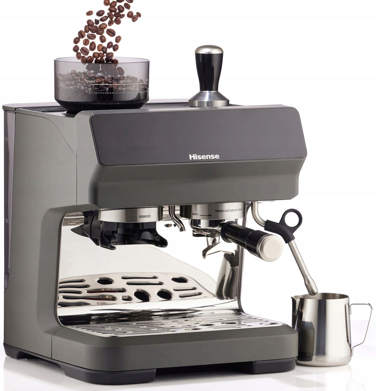 HISENSE HSACM20LP Barista Style flask maker with grinder