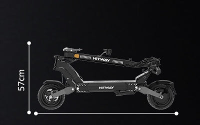 HITWAY H10 E Scooter with road approval, 90-110 km range, 48V 28.6Ah Brand Hitway