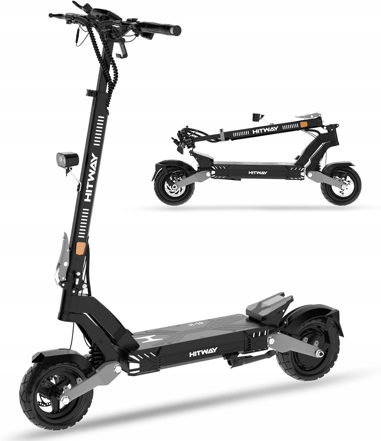 HITWAY H10 E Scooter with road approval, 90-110 km range, 48V 28.6Ah