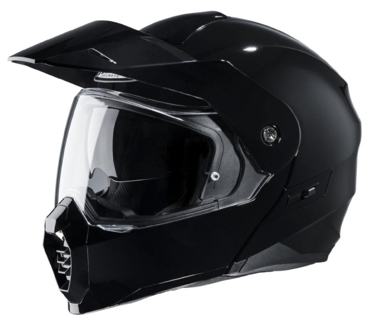 HJC C80 MAP HELMET BLACK GLOSS size S