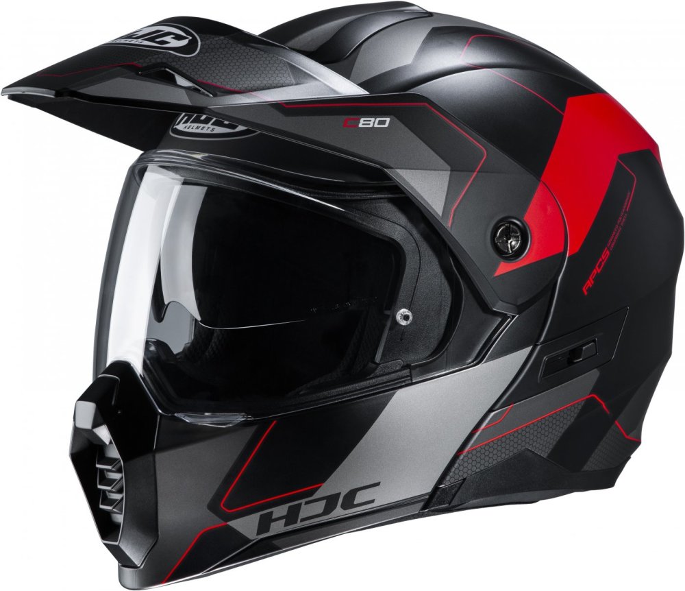 HJC C80 Rox Black/Red r. XL motorcycle helmet