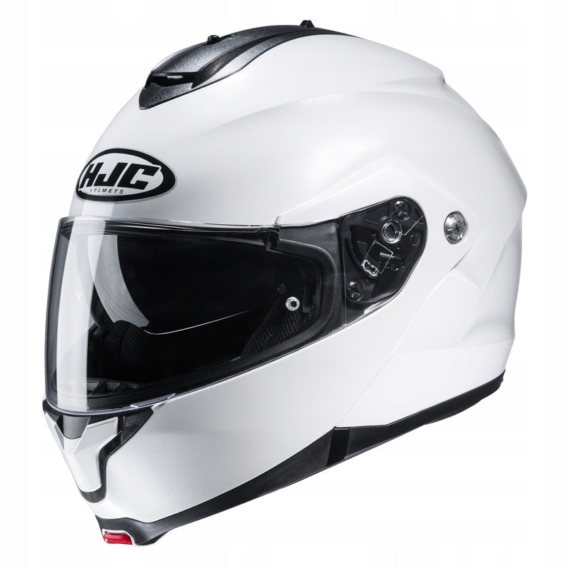 HJC C91 PEARL WHITE HELMET (XS)