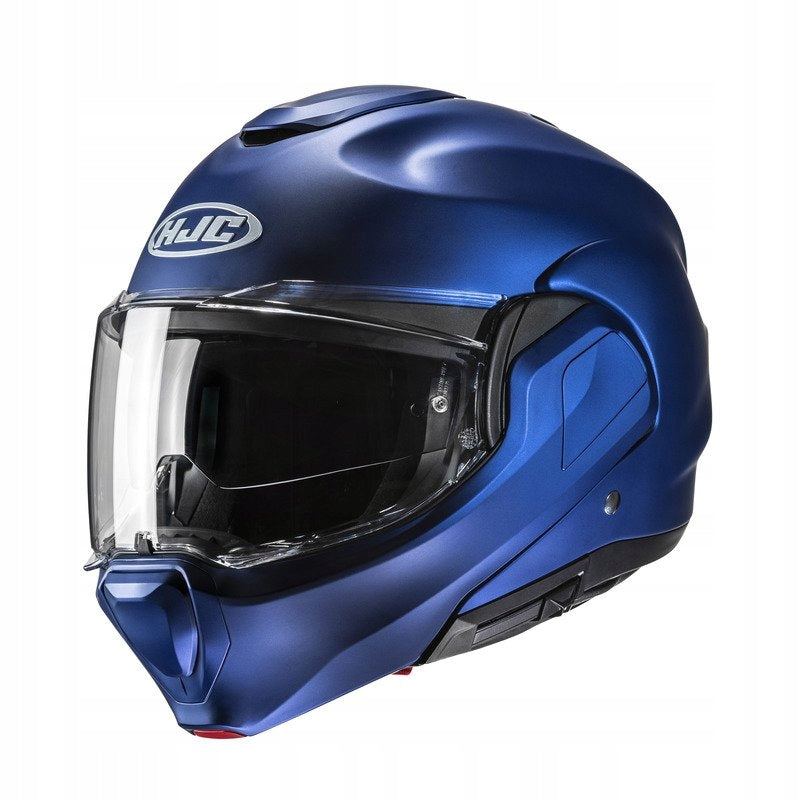 HJC F100 SOLID SEMI FLAT METALLIC BLUE M +FREEBIES