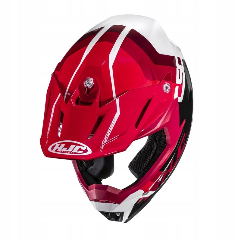 HJC HELMET CROSS ENDURO C50 PRIMAL RED WHITE M + FREEBIES Manufacturer HJC