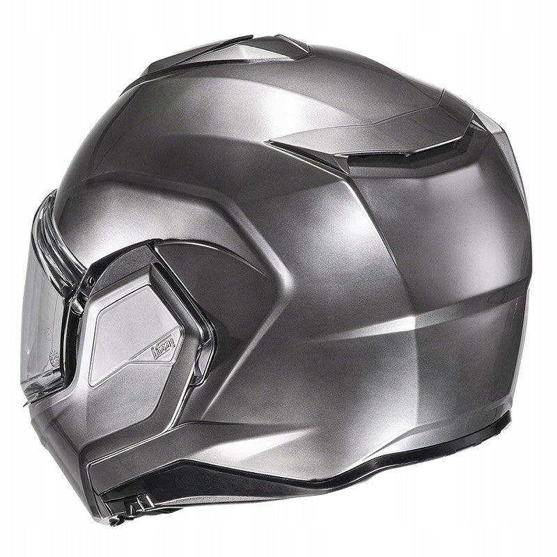 HJC I 100 Modular Motorcycle Helmet For Chopper Crusier Silver Gloss r. S Manufacturer HJC