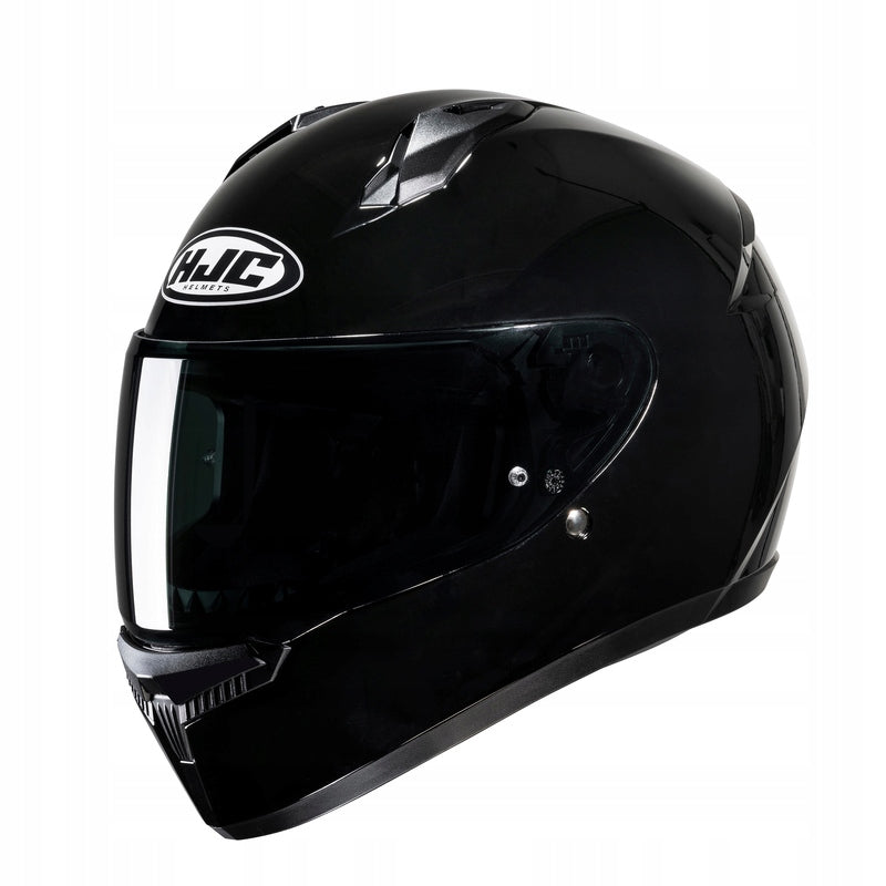 HJC MOTORCYCLE HELMET INTEGRAL C10 BLACK S