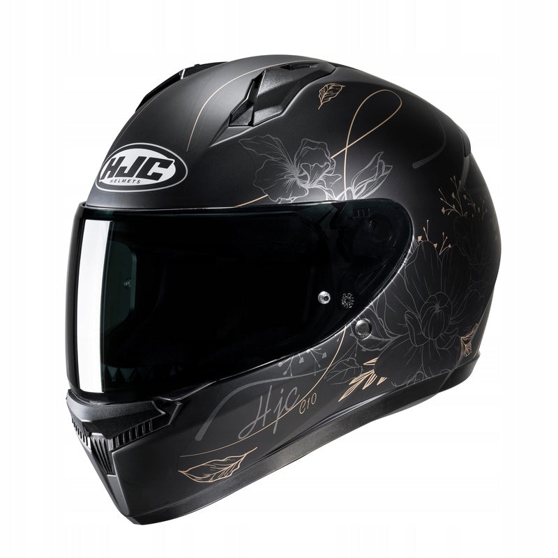HJC MOTORCYCLE HELMET INTEGRAL C10 EPIK BLACK 2XS