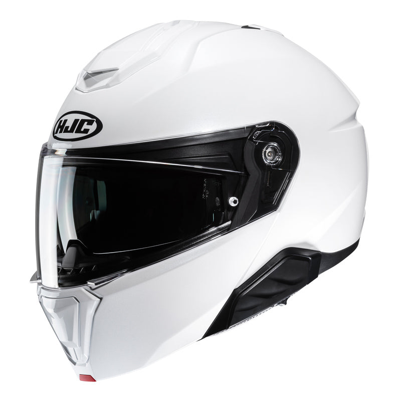 HJC MOTORCYCLE HELMET JAW BLEND PINLOCK I91 SOLID PEARL WHITE L