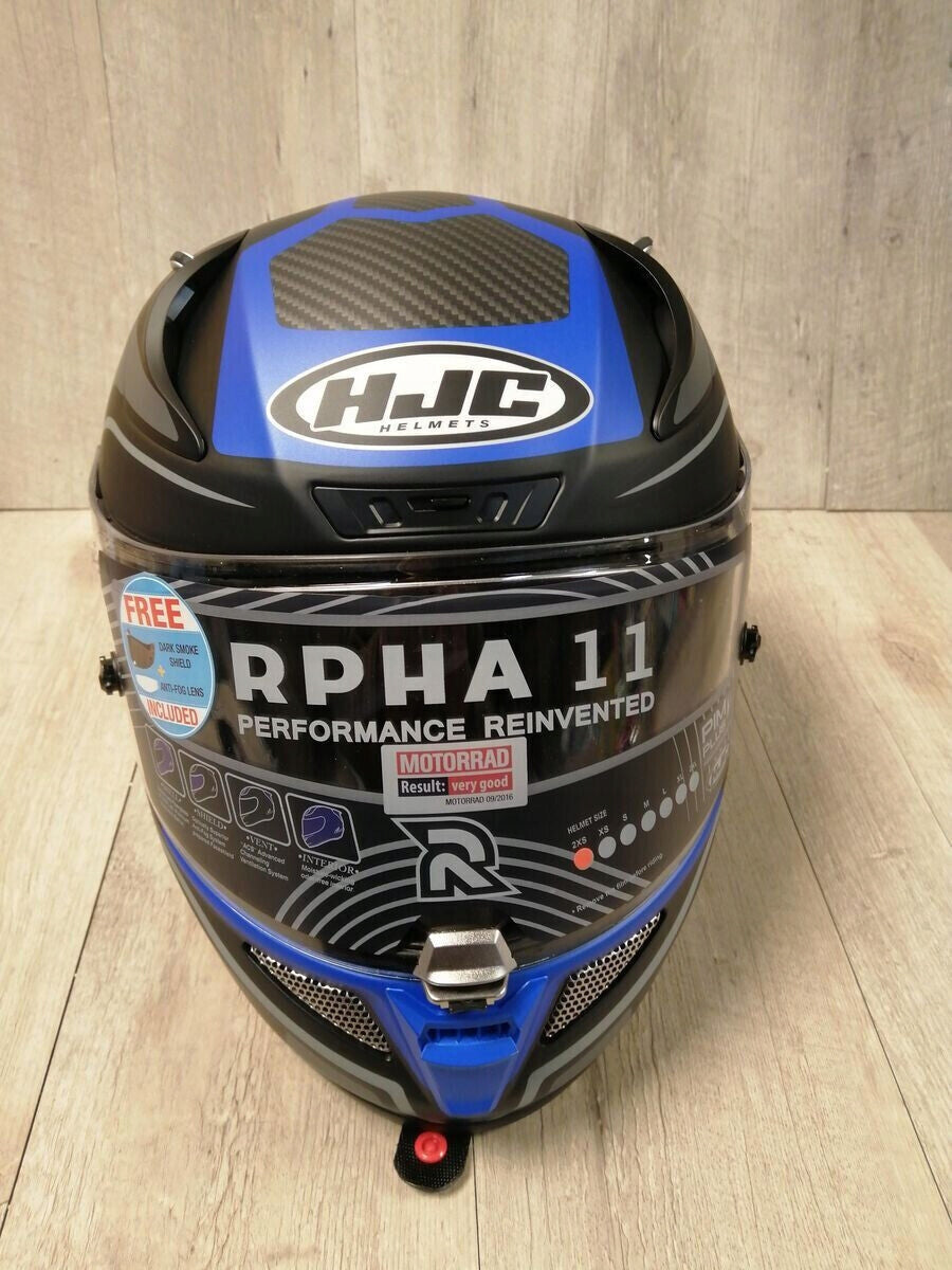 HJC R-PHA 11 SARAVO BLUE HELMET / HJC RPHA 11 Manufacturer's catalog number KSSR0029.9
