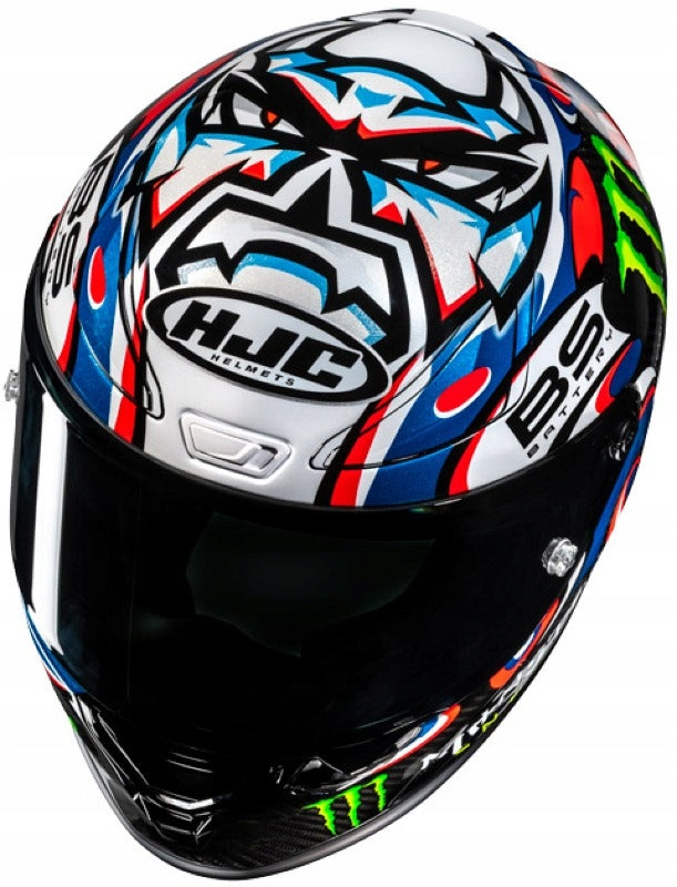 HJC RPHA 1 v2 FIM2 Carbon Le Mans III Quartararo helmet, size L Manufacturer HJC