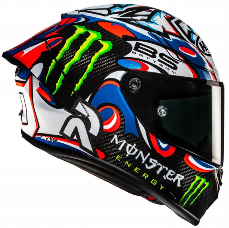 HJC RPHA 1 v2 FIM2 Carbon Le Mans III Quartararo helmet, size L