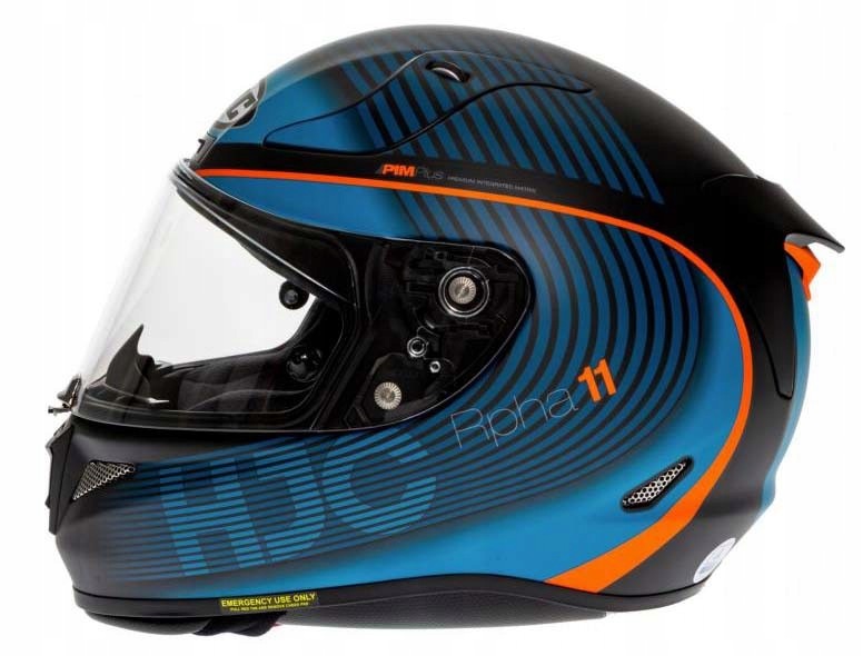 HJC RPHA 11 Integral Sports Motorcycle Helmet For Track Racing Size XL