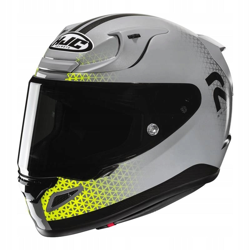 HJC RPHA 12 ENOTH GREY Motorcycle Helmet Gray Yellow Fluo FREEBIES
