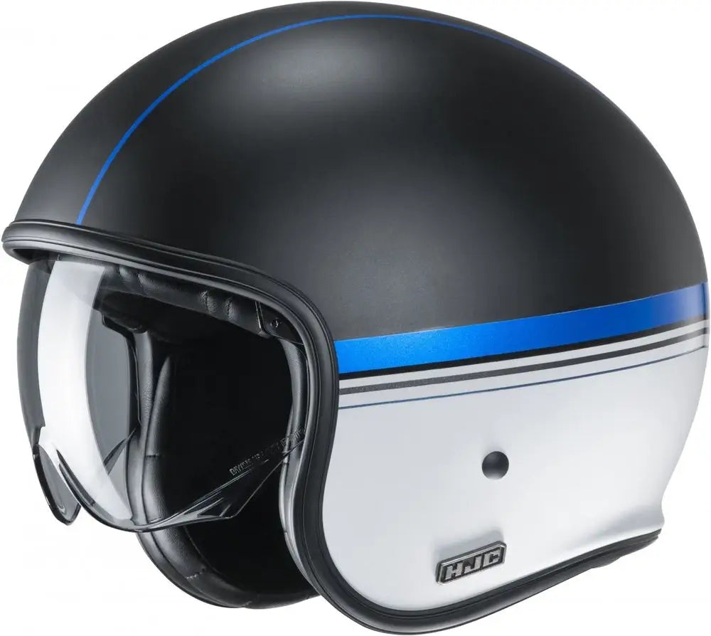HJC V30 EQUINOX BLACK/BLUE/WHITE XS HELMET