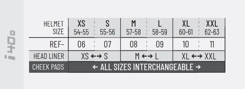 HJC i40N PEARL WHITE XL Helmet Manufacturer's catalog number I40_SOL-WHT_XL