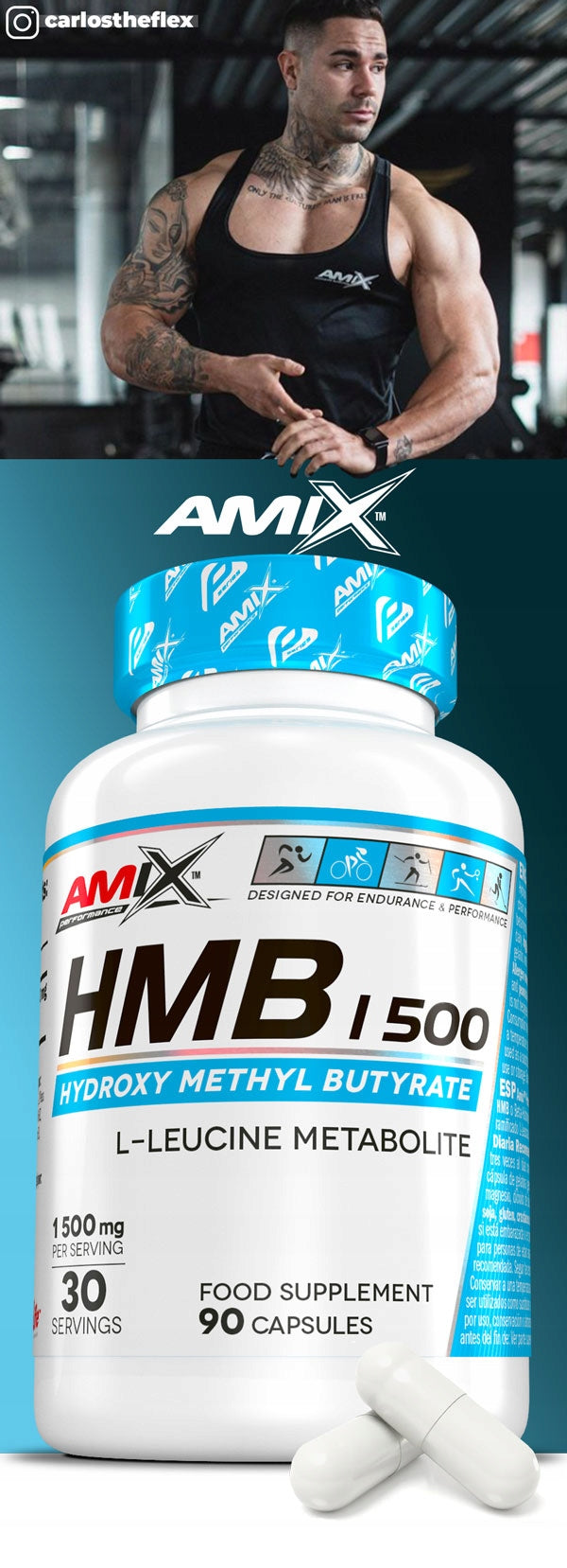 HMB CAPSULES CONDITIONER SUPPLEMENT Weight Loss Regeneration Leucine Metabolite Expiration date at least six months from the date of purchase
