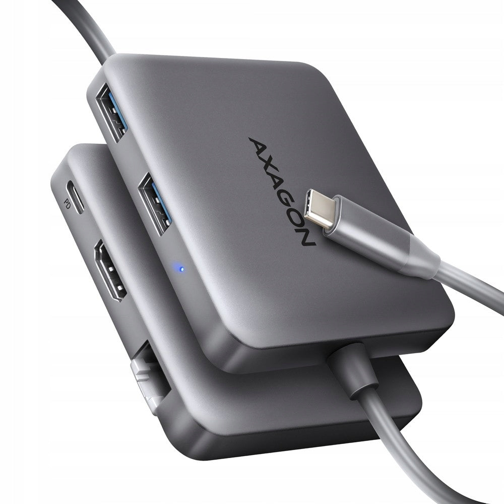 HMC-5HL Multiport Hub 2x USB-A, 4K HDMI,,,,