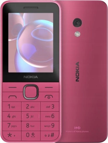 HMD Phone Nokia 225 4G Pink BT 5.0 USB-C 1450mAh LTE