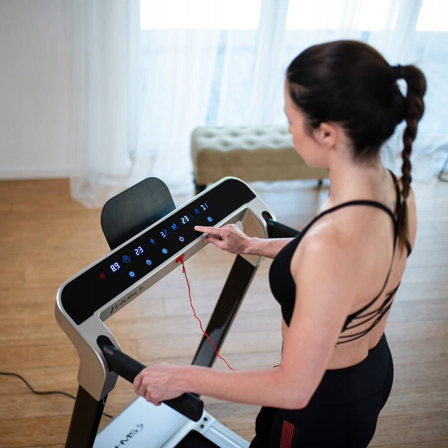 HMS Electric Training Treadmill Folding 12 km/h ZWIFT KINOMAP Kind electric