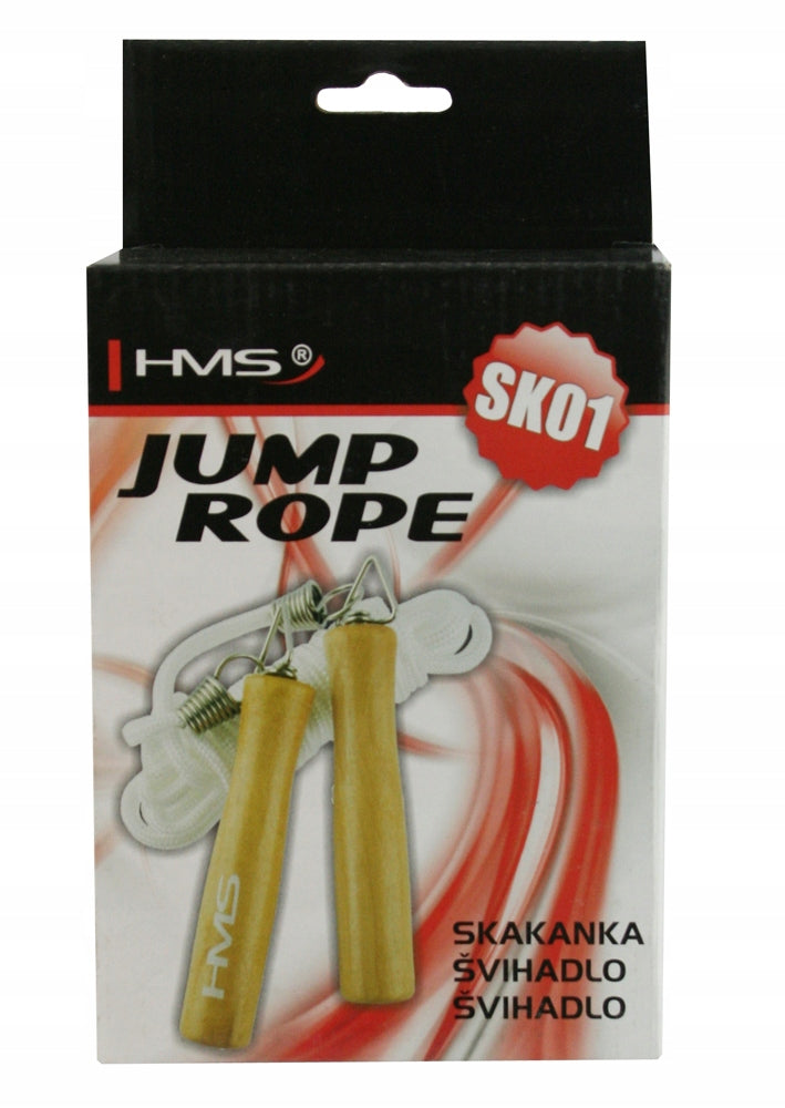 HMS rope skipping rope 280 cm white Color white