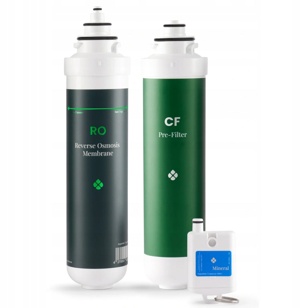 HO3Filters CF+RO+Mineral Filter Kit for Home One|Cheaper Included