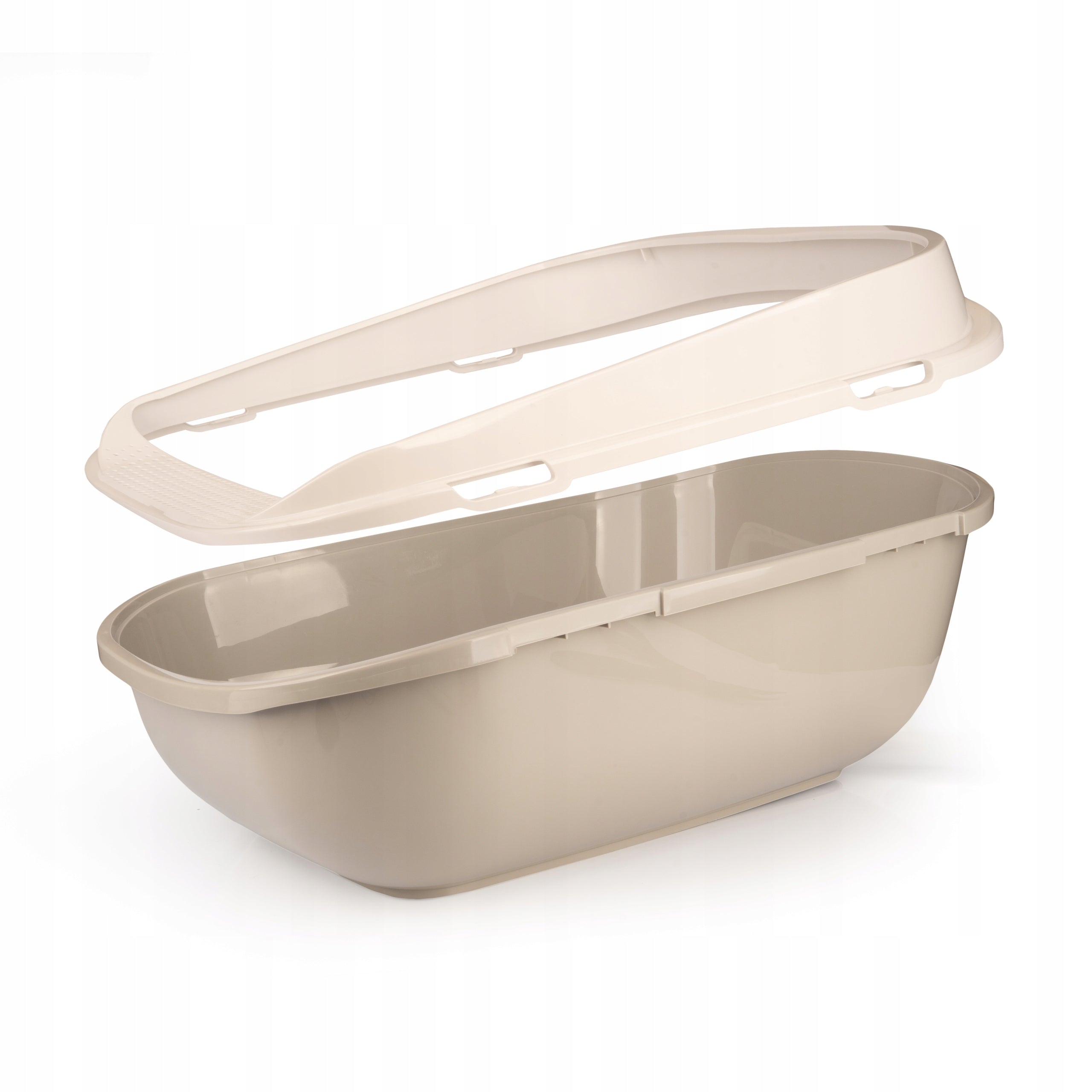 HOCKY CAT LITTER BOX OPEN LARGE LITTER TOILET FRAME WITH HOLES 66cm Packaging status original