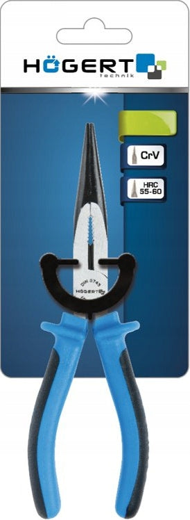 HOEGERT STRAIGHT ELONGATED PLIERS 200 MM CrV Kind elongated pliers
