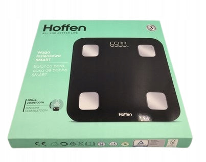 HOFFEN Electronic bathroom scale SMART AL-870254 BLACK 250