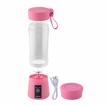HOFFEN PORTABLE TRAVEL BLENDER CORDLESS PINK 60W 300 ml Packaging status original