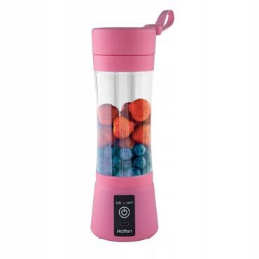 HOFFEN PORTABLE TRAVEL BLENDER CORDLESS PINK 60W 300 ml