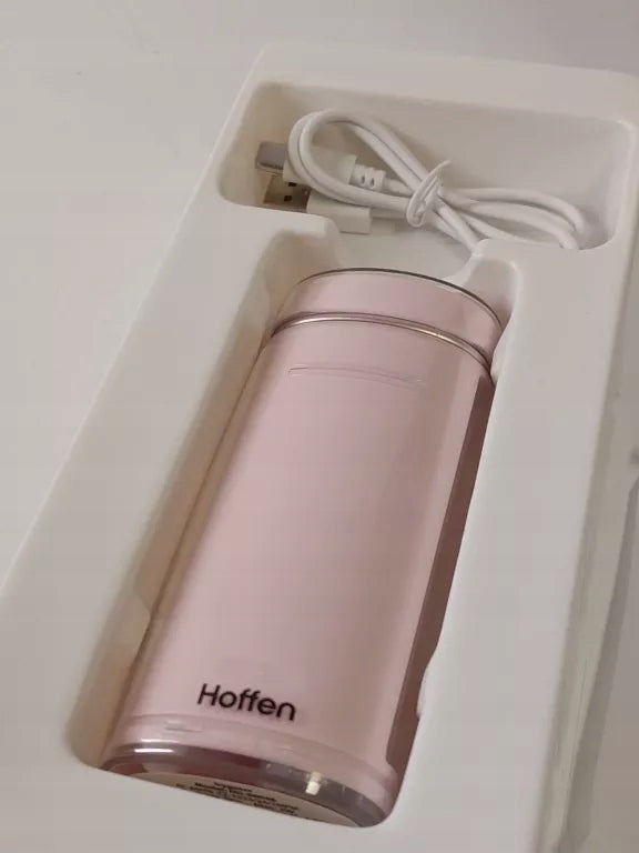 HOFFEN WIRELESS TOOTH IRRIGATOR 3 CLEANING MODES PINK Batteries included yes