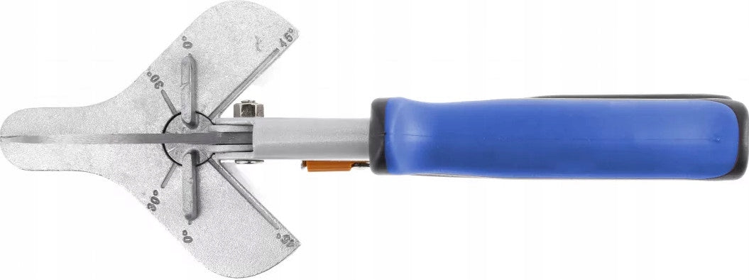 HOGERT ANGLE SHEARS FOR ANGULAR CUTTING OF SLAT PROFILES WITH PROTRACTOR Brand Hoegert Technik
