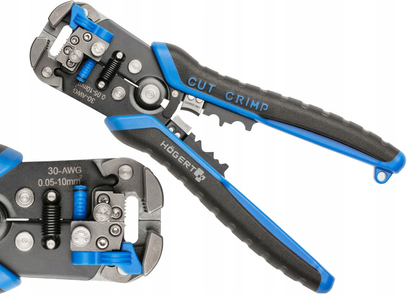 HOGERT AUTOMATIC INSULATION PULLER AUTOMATIC PLIERS 0.05-10 mm²