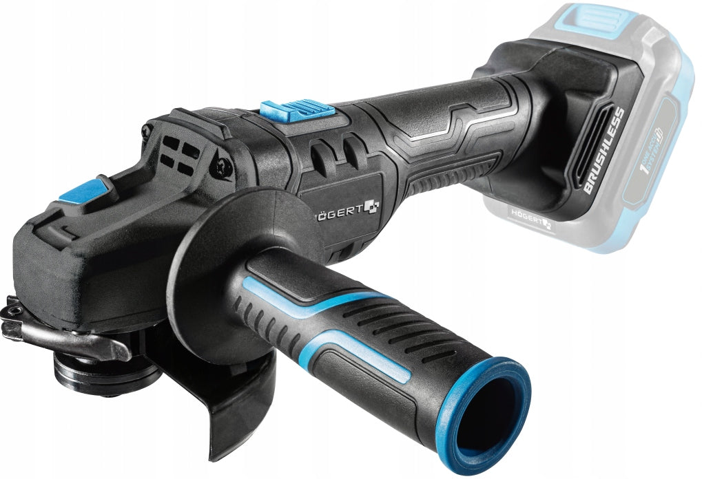 HOGERT Cordless Brushless Angle Grinder 125 mm 18V HT2E231-0AG