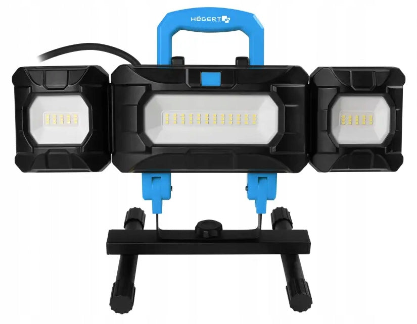 HOGERT Floodlight with base 5400lm HT1E456