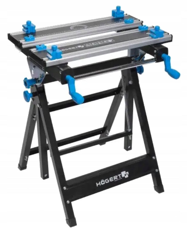HOGERT HT7G542 FOLDING WORKBENCH 600 x 570 x 770-1070 mm