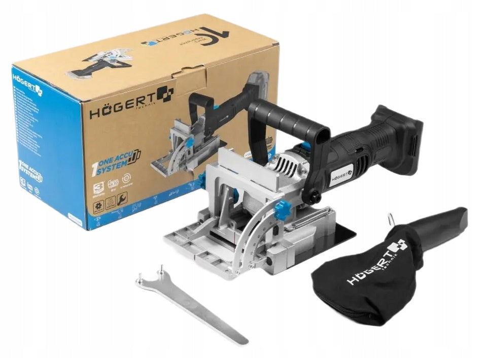 HOGERT MILLING MACHINE CORDLESS LAMELLAR 18V 5 – 35 mm