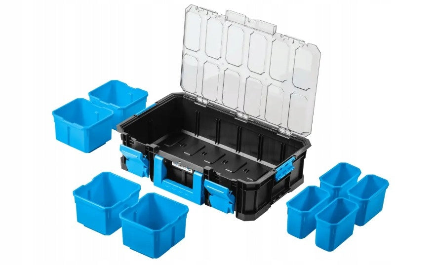 HOGERT Modular organizer with polycarbonate cover with cups HT7G503 Manufacturer code HT7G503