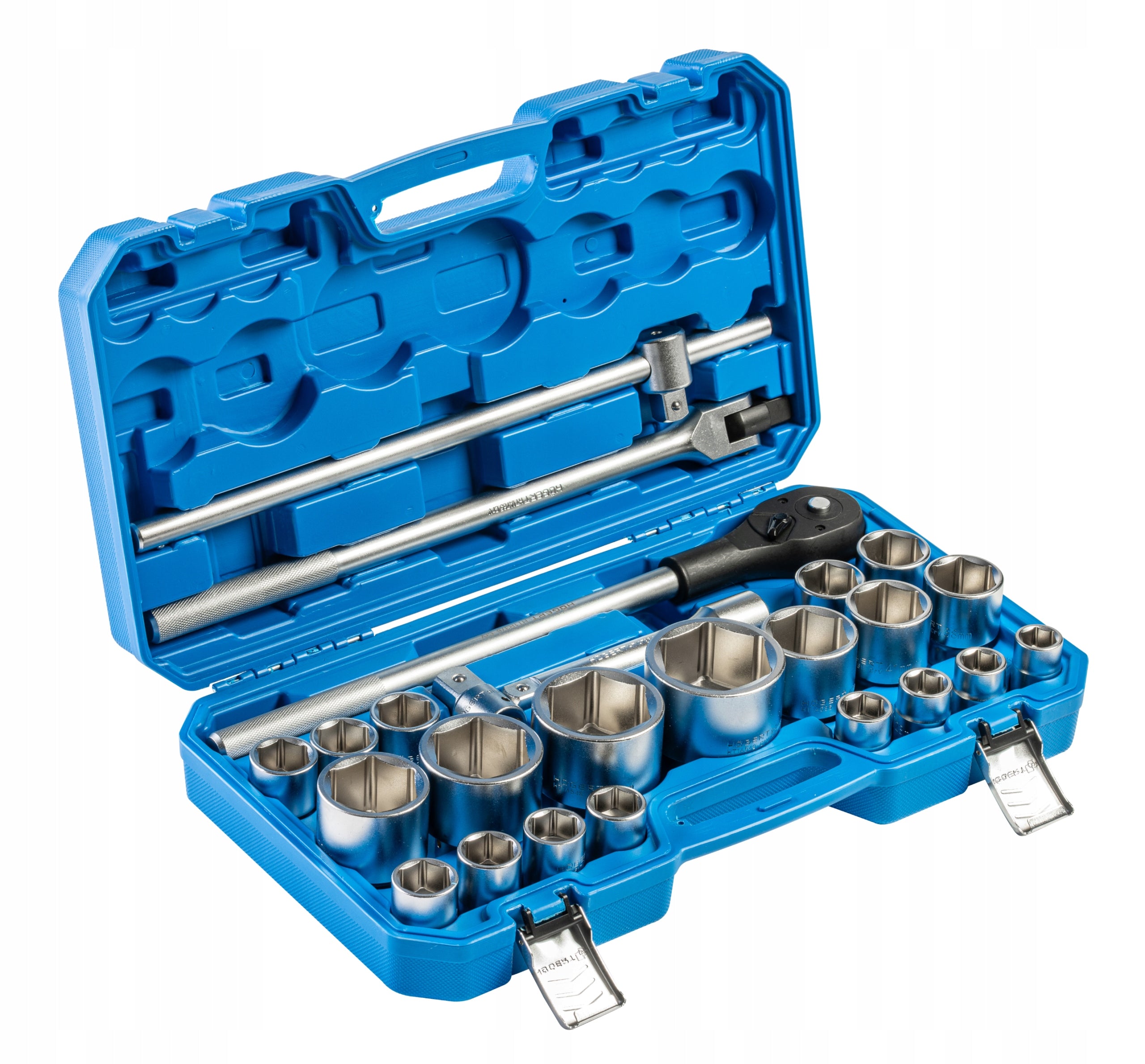 HOGERT SET OF SOCKET WRENCHES WITH 3/4" RATCHET SET 26PCS HT1R511 EAN (GTIN) 5902801499357