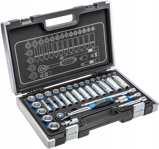 HOGERT SOCKET WRENCH CAP SET 36 pcs.