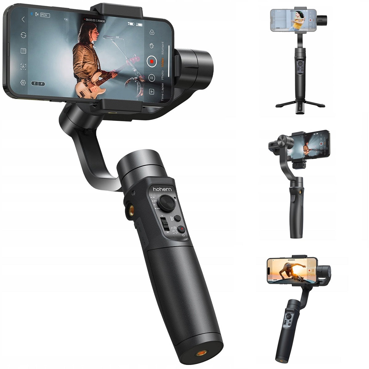 HOHEM iSteady Mobile+ 2024 Gimbal Handheld Smartphone Stabilizer