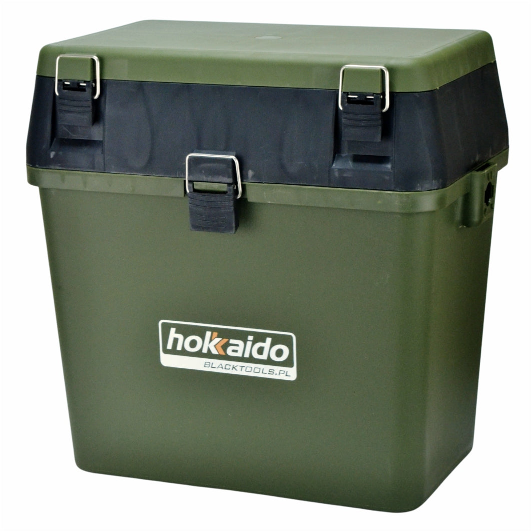 HOKKAIDO FISHING BOX 3IN1 SEAT STOOL WITH COMPARTMENTS AND BOX Manufacturer code W20503