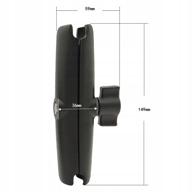 HOLDER BALL MOUNT CONNECTOR 1 INCH 15 CM LONG Brand DKM