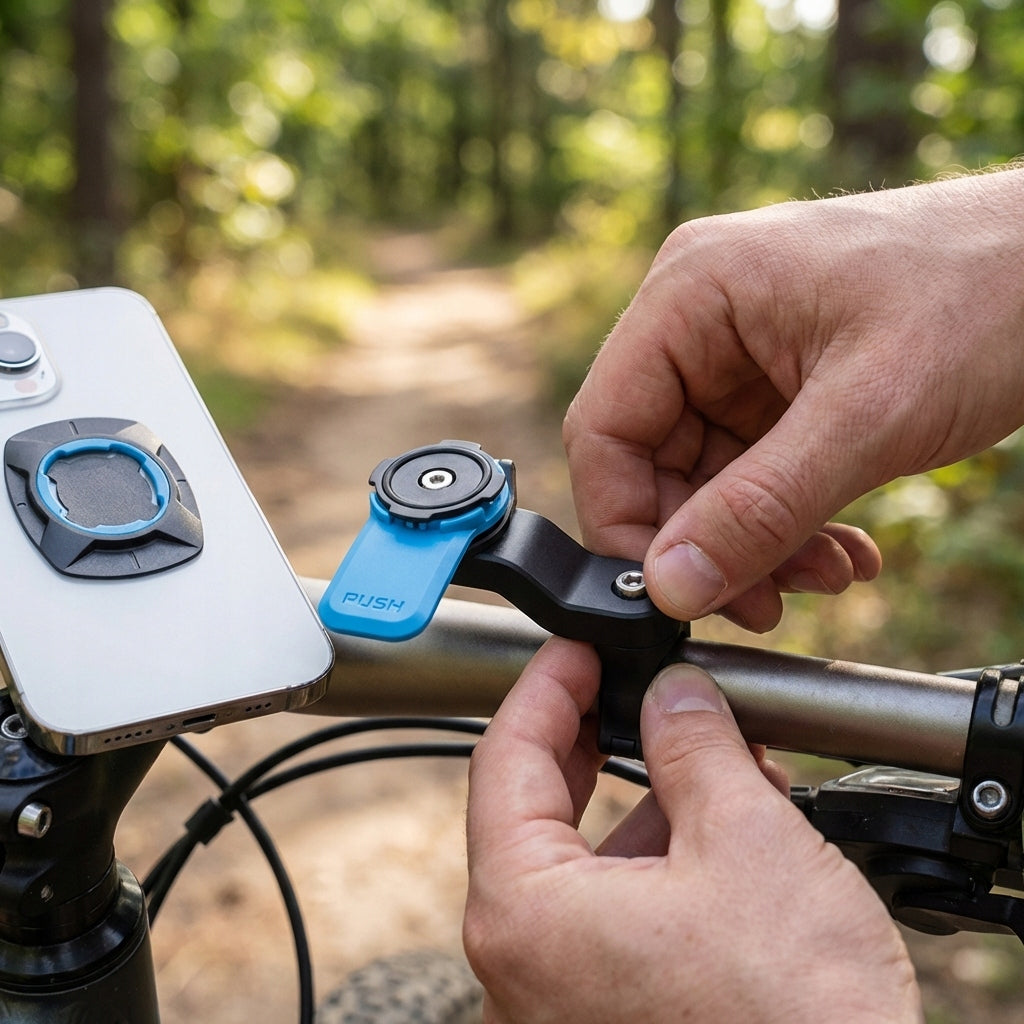 HOLDER BIKE STAND MOTOR SCOOTER FOR PHONE NAVIGATION ADJUSTABLE MTB Brand no brand