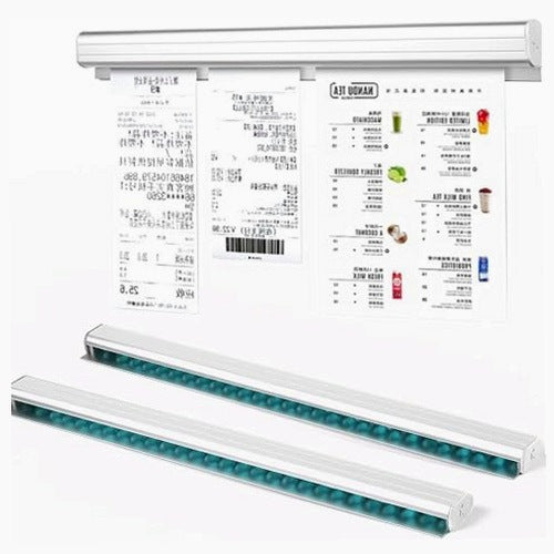 HOLDER FOR ALUMINUM SELF-ADHESIVE VOUCHERS FOR GASTRONOMY 40 CM 2 PCS