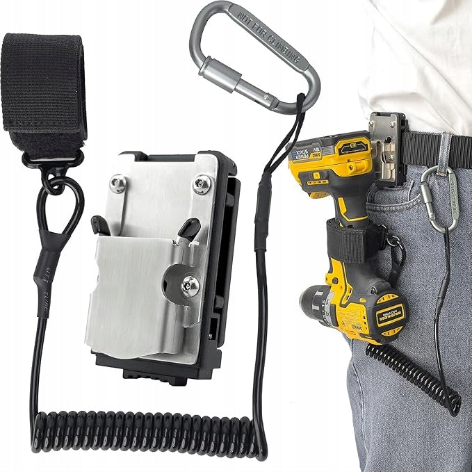 HOLDER HOLSTER BELT FOR SCREWDRIVER TOOL WITH ROPE STRAP DIY